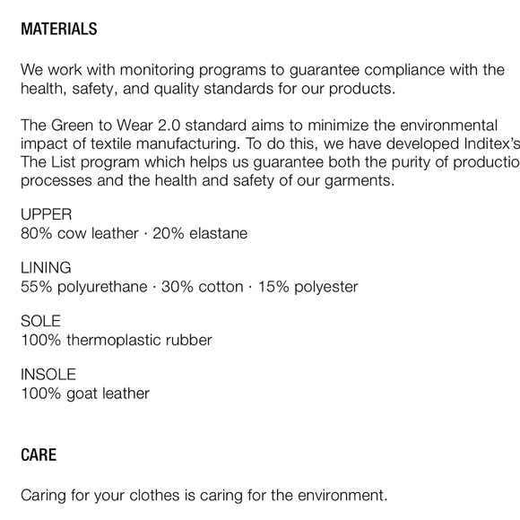 ZARA Leather Ankle Boots With Buckle - Picture 7 of 7